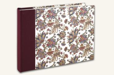 Fotoalbum rechteckig quer elegantes Design, echtgoldveredelt